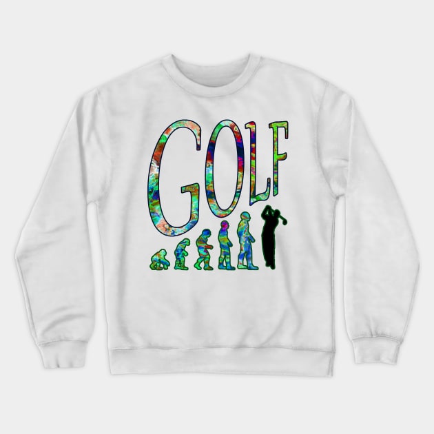 Evolution Golf Crewneck Sweatshirt by GePadeSign